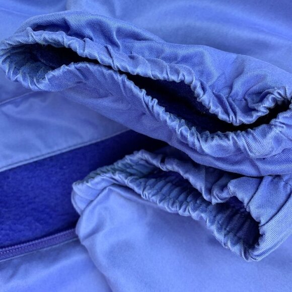 Northern Sun Vintage Winter Coat Medium Embroidered Mountains & Sun Blue - Picture 8 of 13